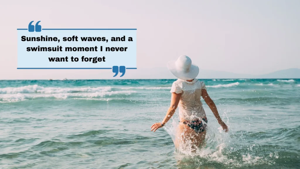 Cute Swimsuit Captions for Beach and Pool Photos