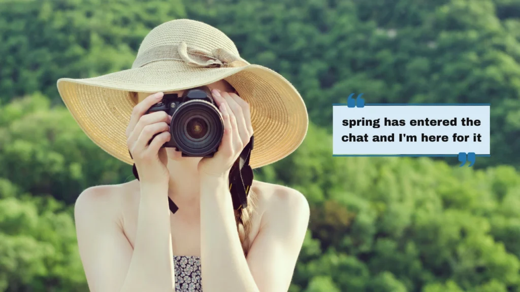 Spring Photo Dump Captions