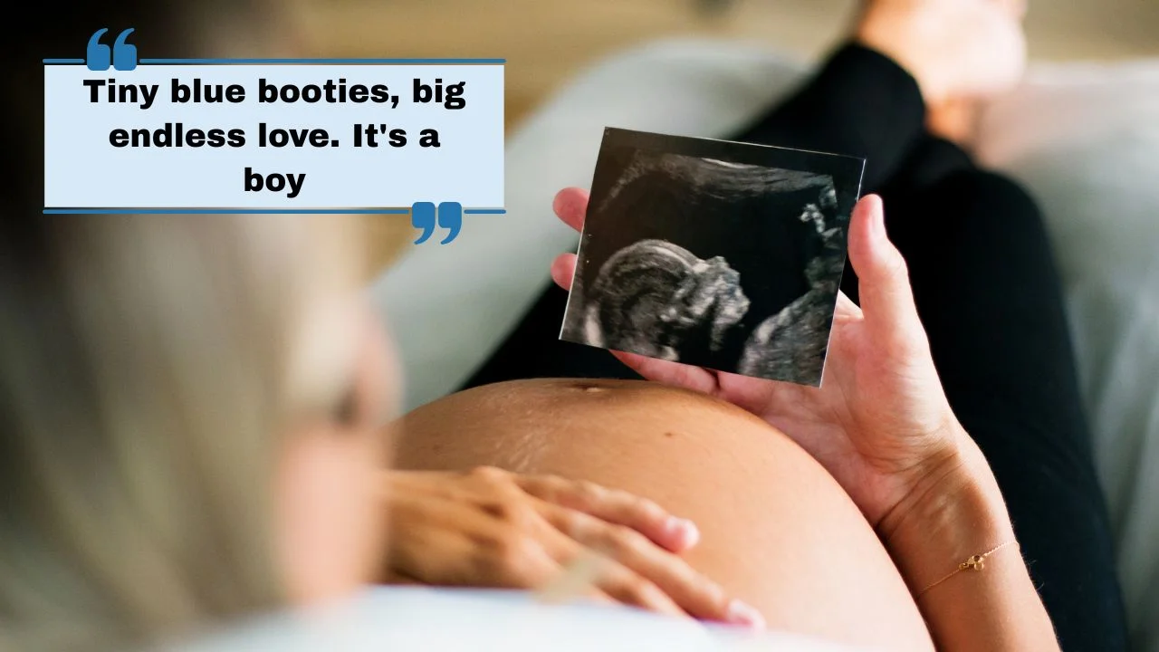 150 Gender Reveal Captions for a Boy – Cute, Funny & Unique