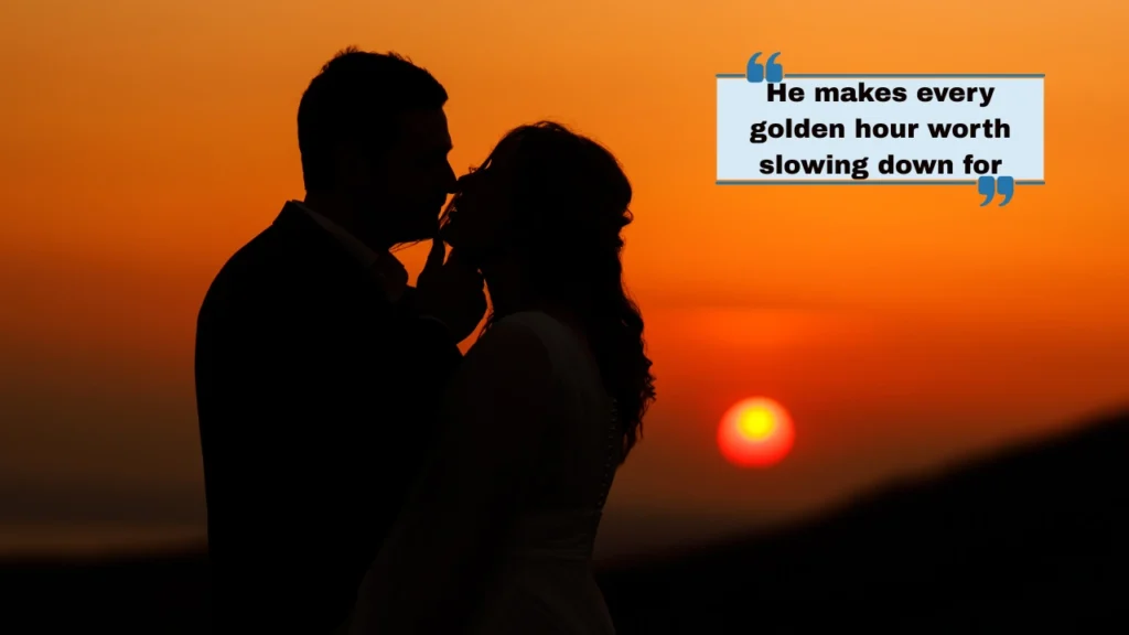 Romantic & Couple Sunset Captions for Instagram