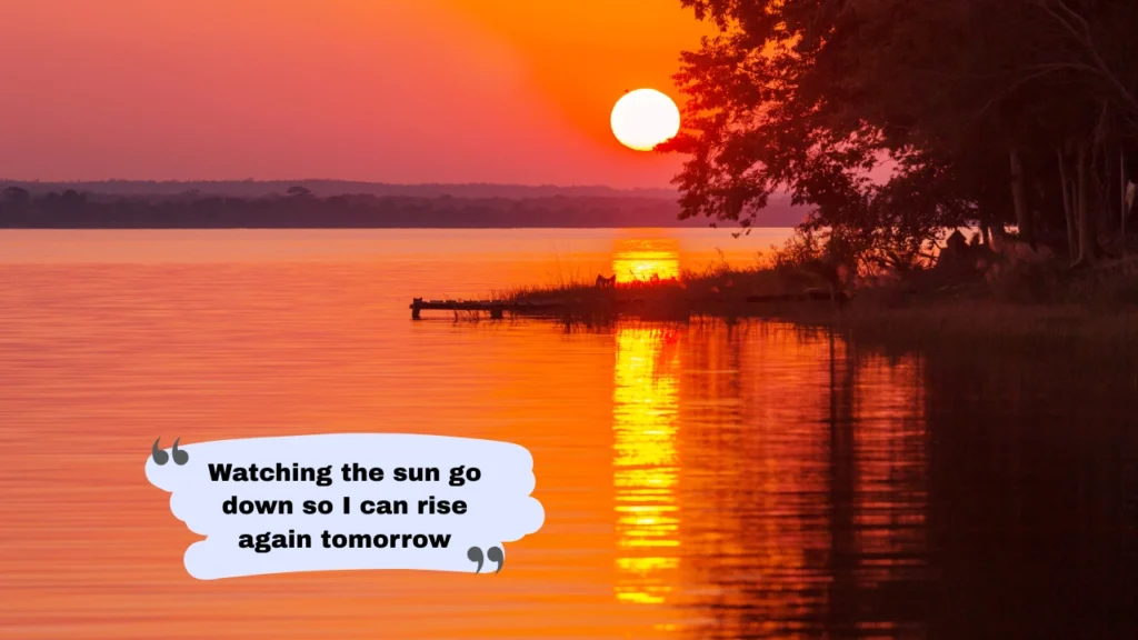 Short, Funny & Savage Sunset Captions for Instagram