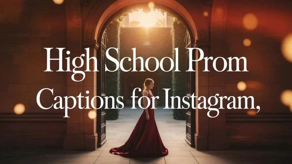 Cute Senior Prom Captions for Instagram