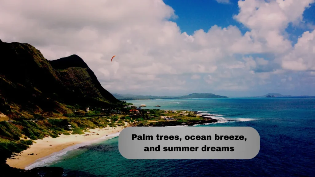 Cool and Aesthetic Ocean Captions