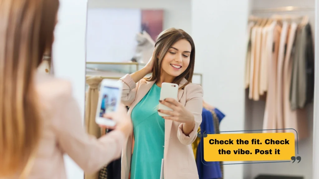 Mirror Selfie Captions for Instagram