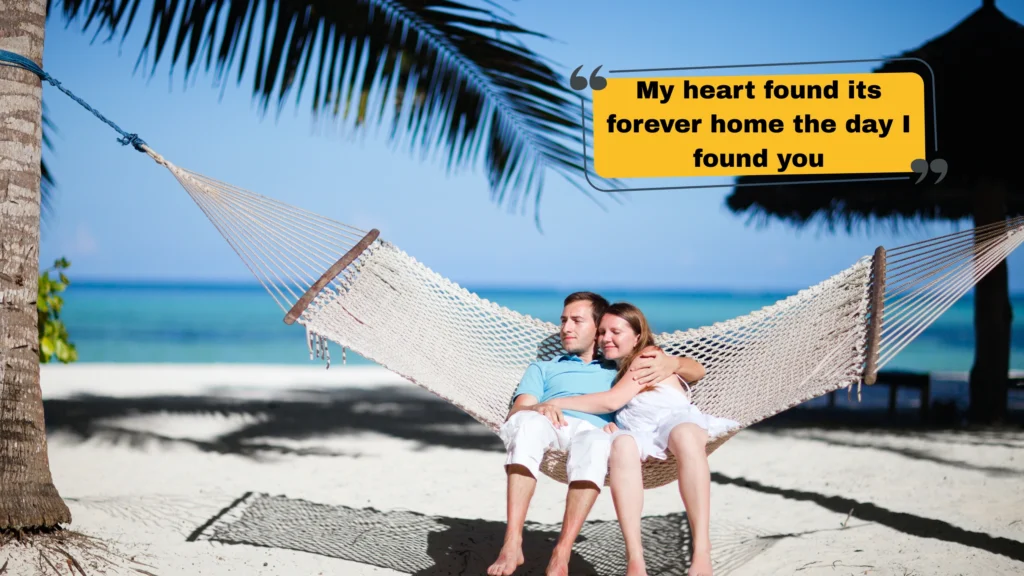 Married couple travel and honeymoon captions