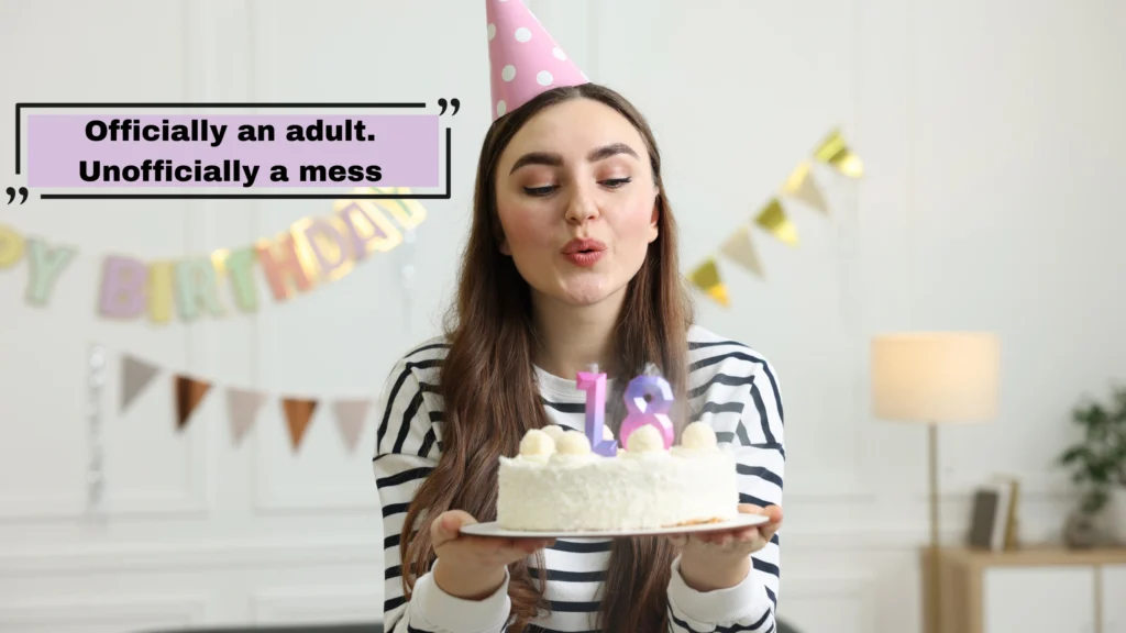 18th Birthday Captions for Him & Her