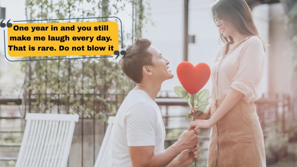 One Year Anniversary Captions for Girlfriend
