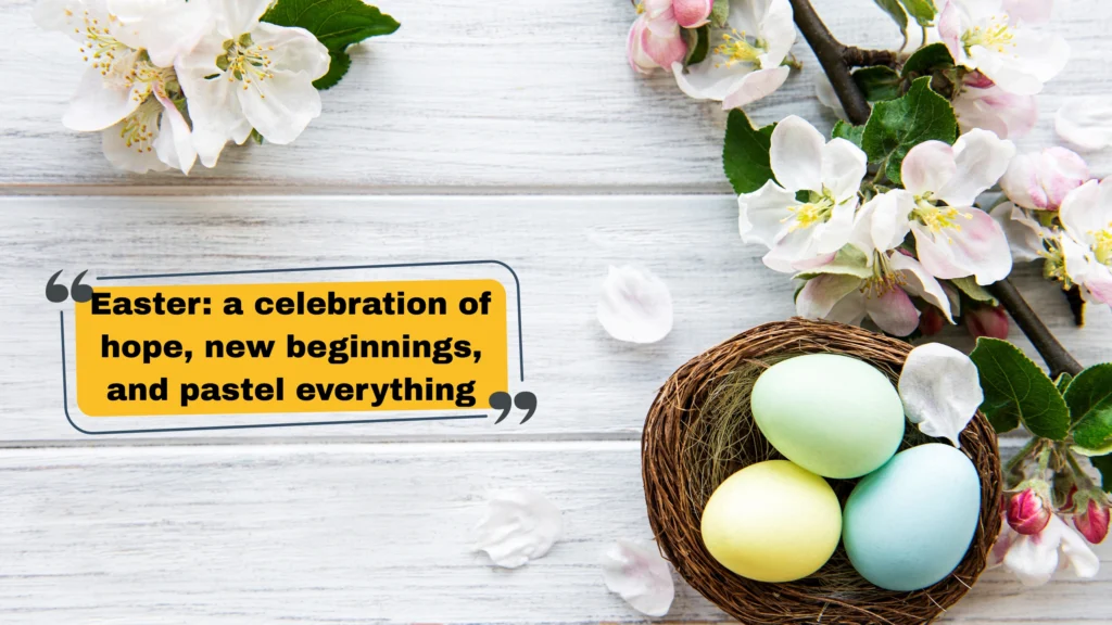 Easter & Earth Day Captions for April