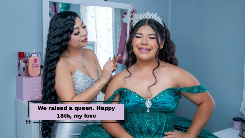 Savage & Bold 18th Birthday Captions