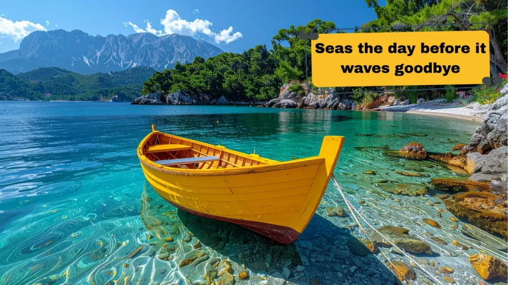 Pontoon, Kayak & Fishing Boat Captions