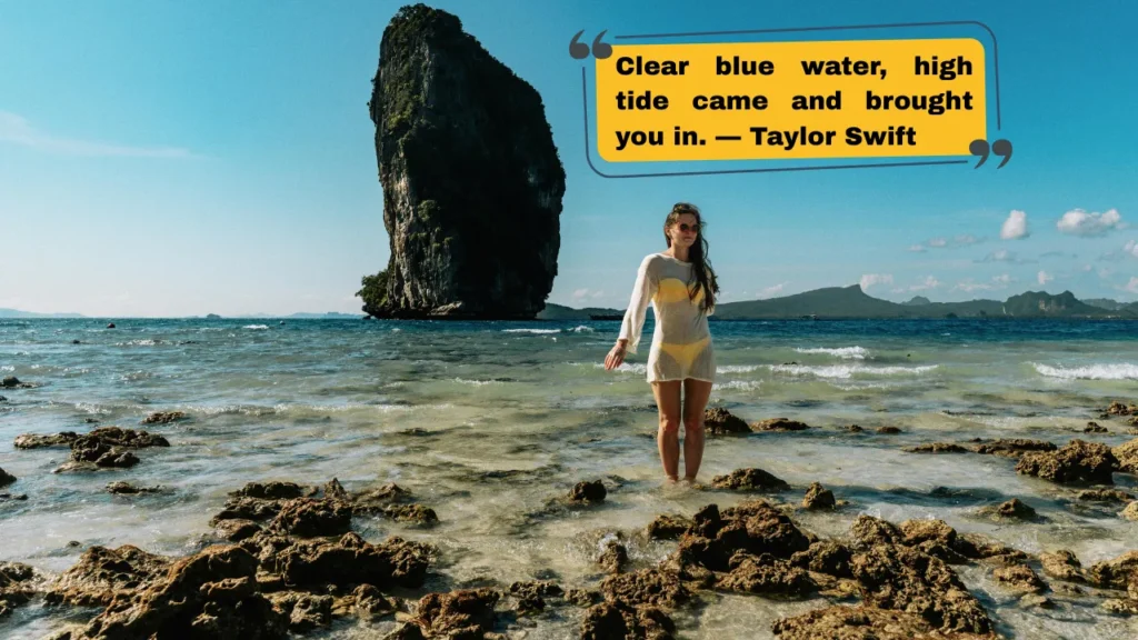 Inspirational Beach Quotes and Deep Ocean Captions