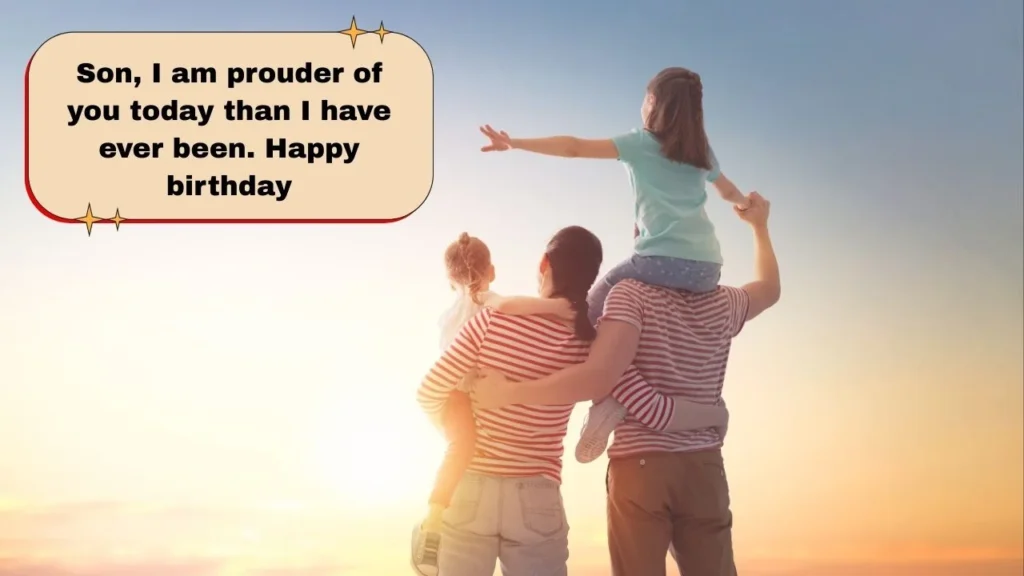 Heartfelt & Emotional Birthday Captions for Son