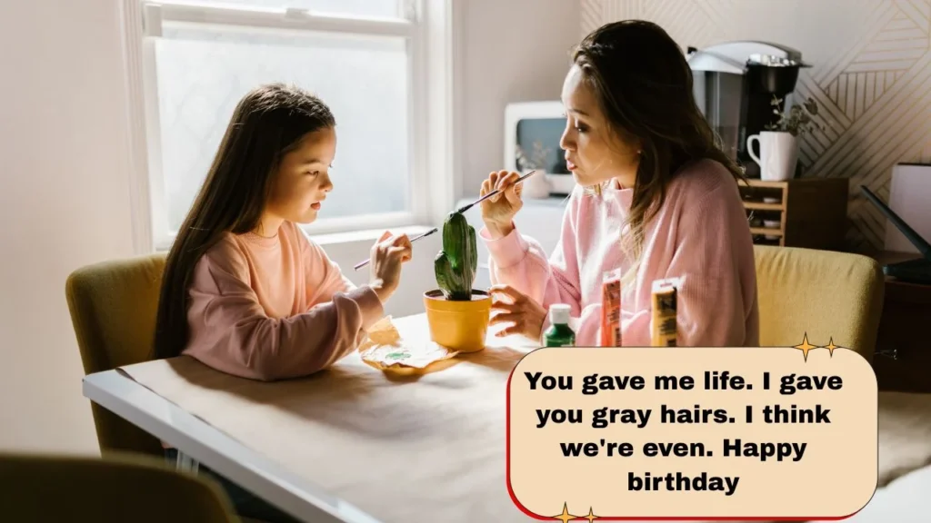 Sweet & Short Mom Birthday Captions