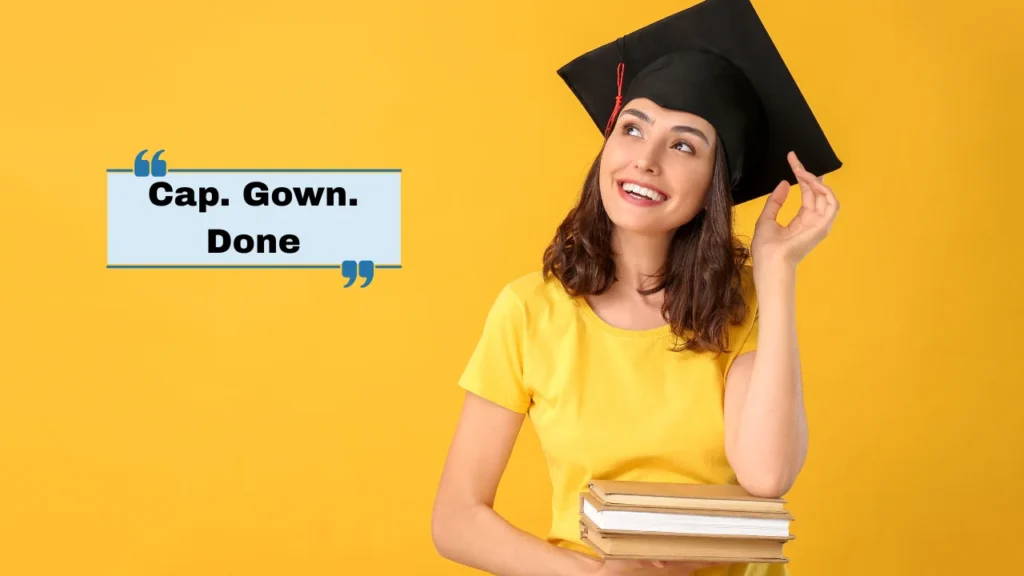 Graduation Captions by Milestone