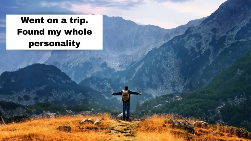 Nostalgic and Throwback Travel Memory Captions