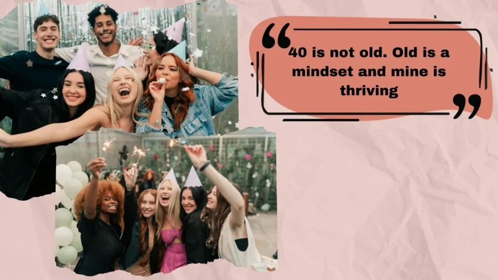 Funny 40th Birthday Captions for Instagram