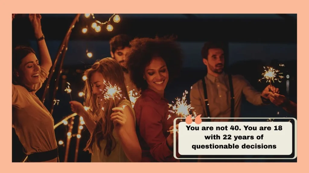 Heartfelt & Inspiring 40th Birthday Captions