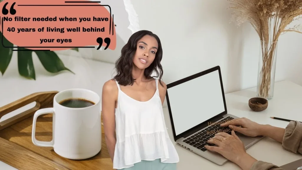 Classy & Aesthetic 40th Birthday Captions