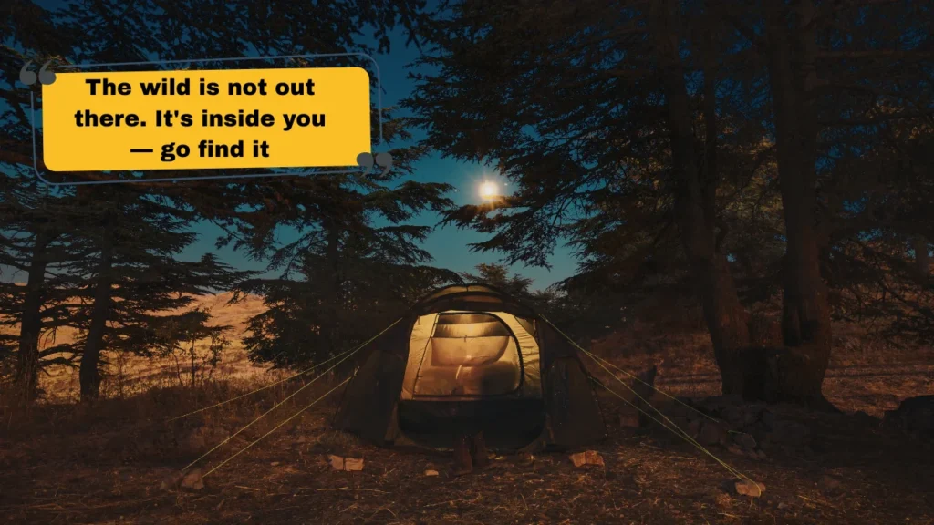 Motivational Camping Captions for Adventure Lovers