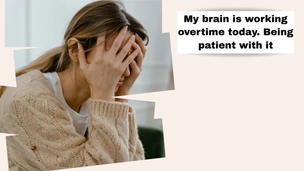 Self-Care Captions for Mental Health