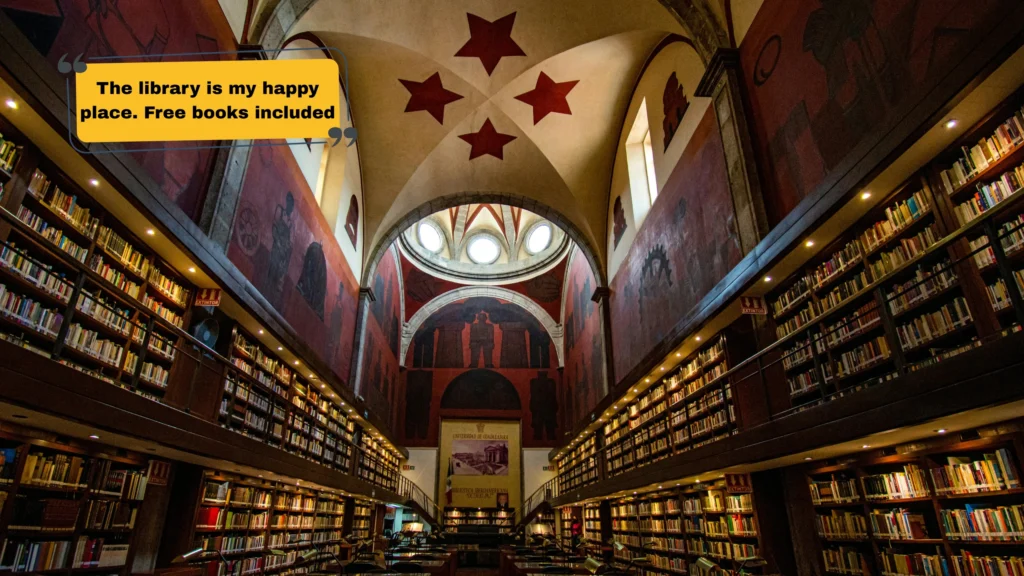 Library Visit Captions for Instagram