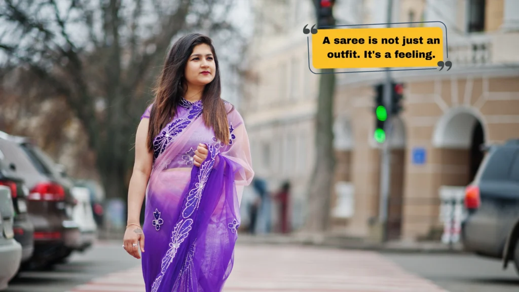 Classy Captions for Instagram for Saree and Ethnic Looks