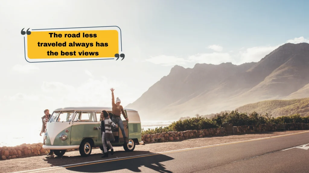 Scenic & Aesthetic Road Trip Instagram Captions