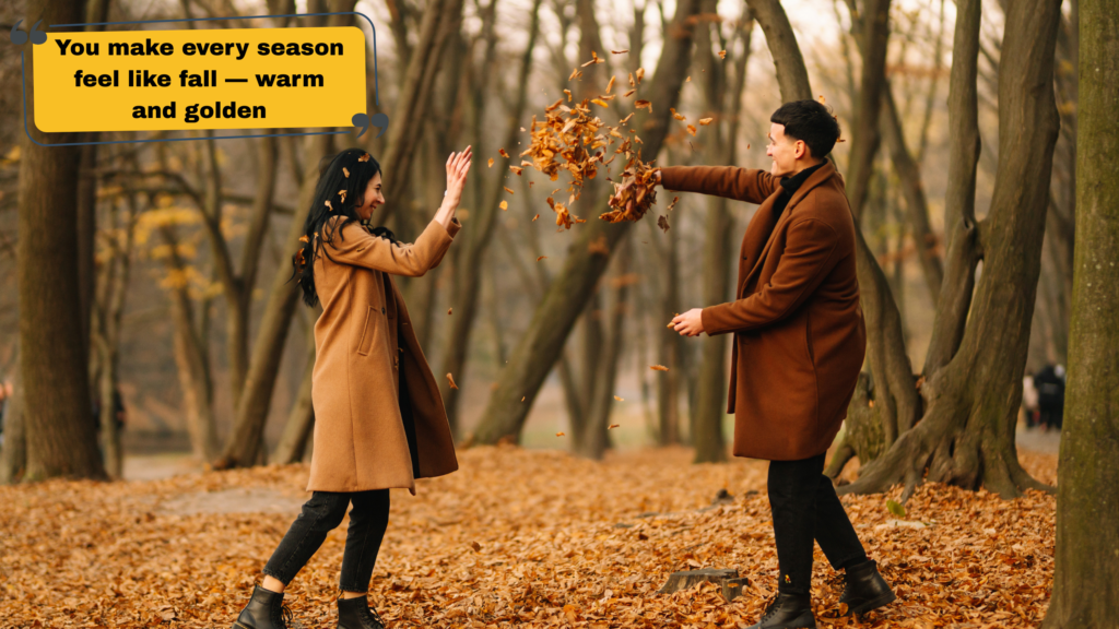 Couple Fall Captions for Instagram