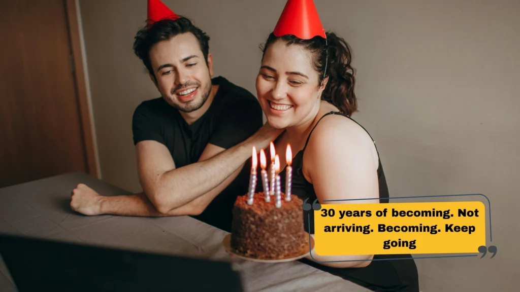 Heartfelt, Classy & Inspirational 30th Birthday Captions