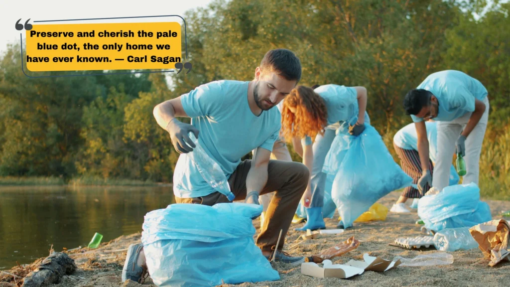 Save Earth Captions with Quotes from Iconic Voices