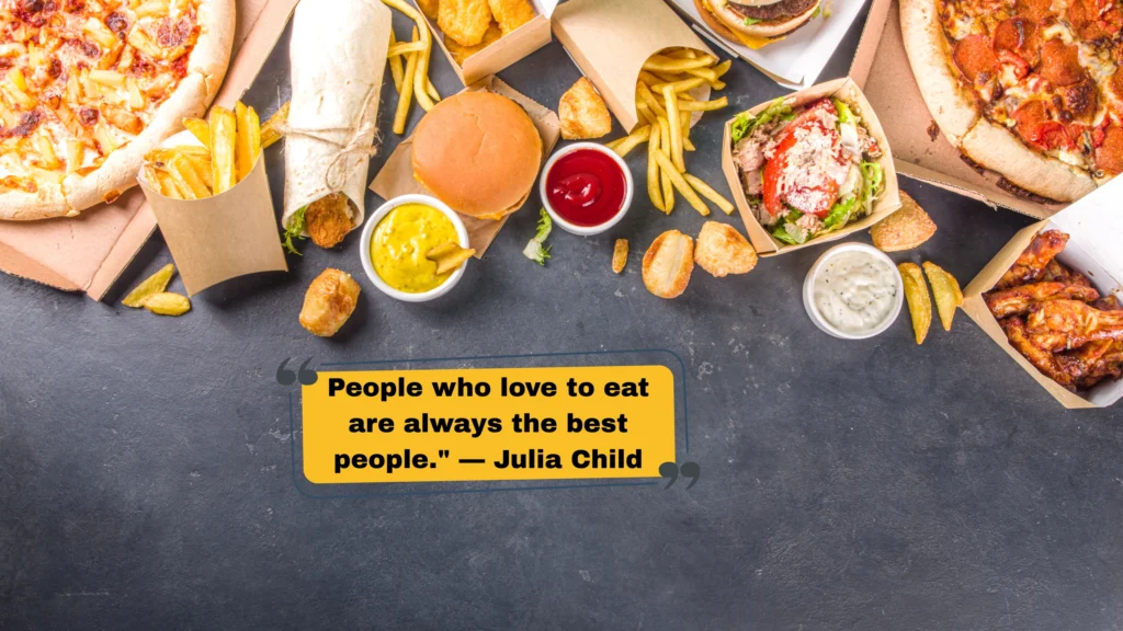 Famous Food Quotes to Use as Instagram Captions