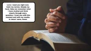 Powerful Prayer To Pass An Exam and Succeed With Confidence