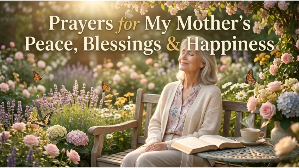 Prayers for My Mother's Peace, Blessings and Happiness