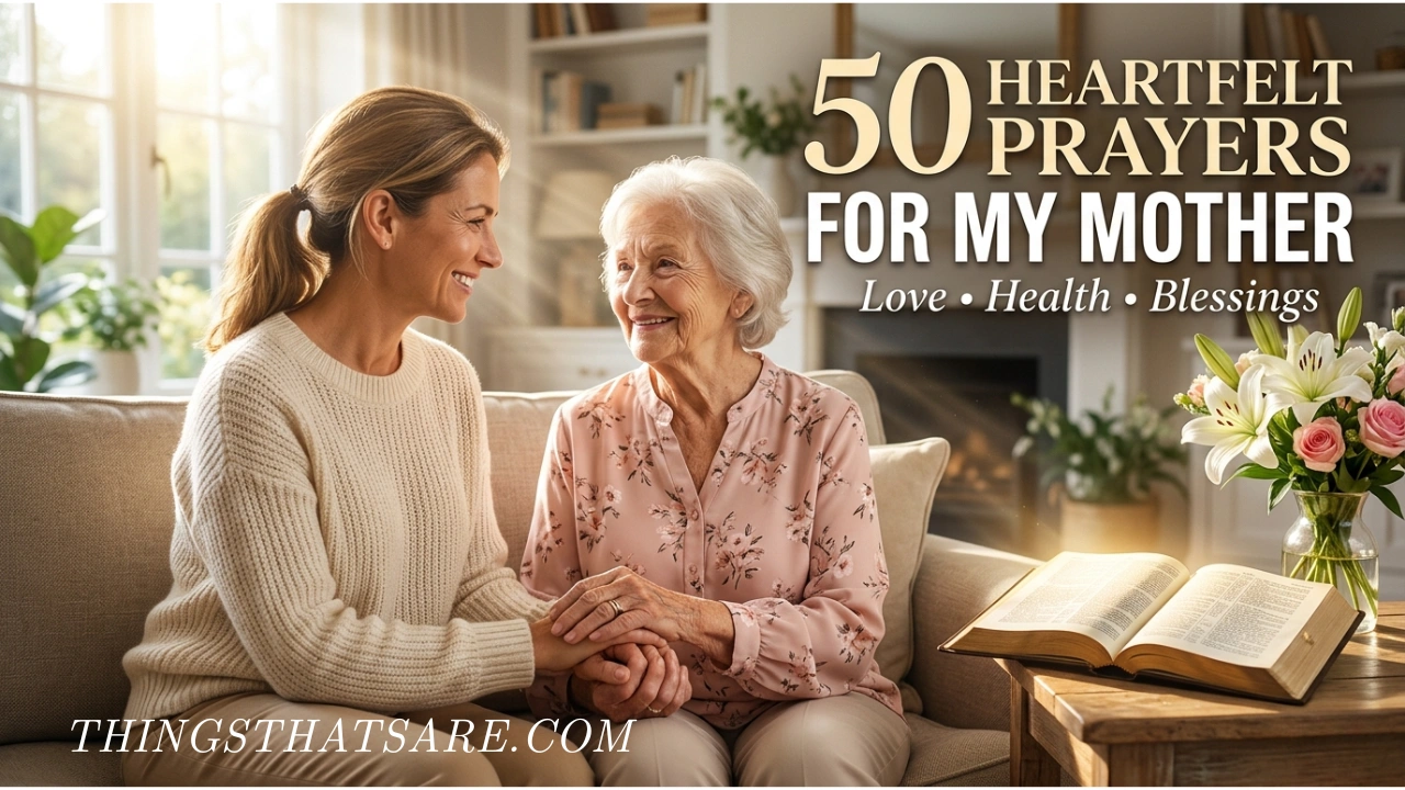 50 Heartfelt Prayers for My Mother: Love, Health and Blessings
