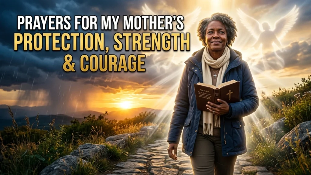 Prayers for My Mother's Protection, Strength and Courage