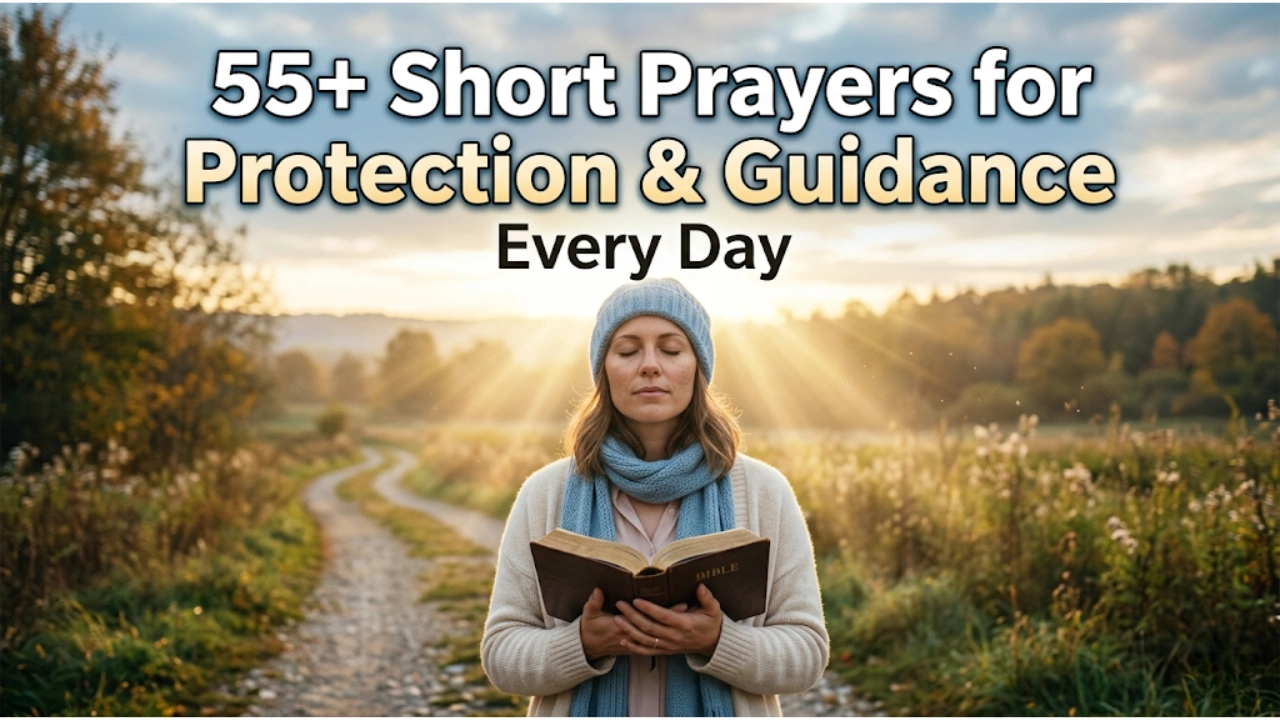 55+ Short Prayers for Protection and Guidance Every Day