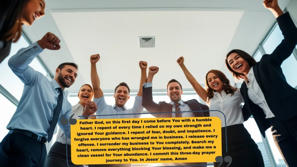 The 3 Day Miracle Prayer That Never Fails for Business Success