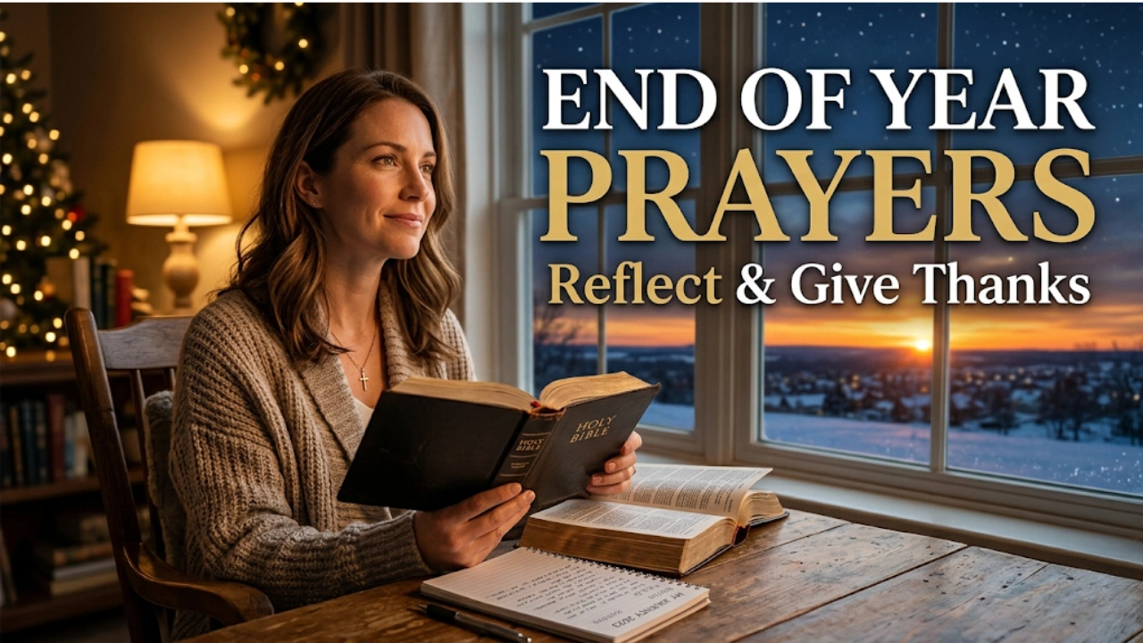 Best Prayers for End of the Year to Reflect and Give Thanks