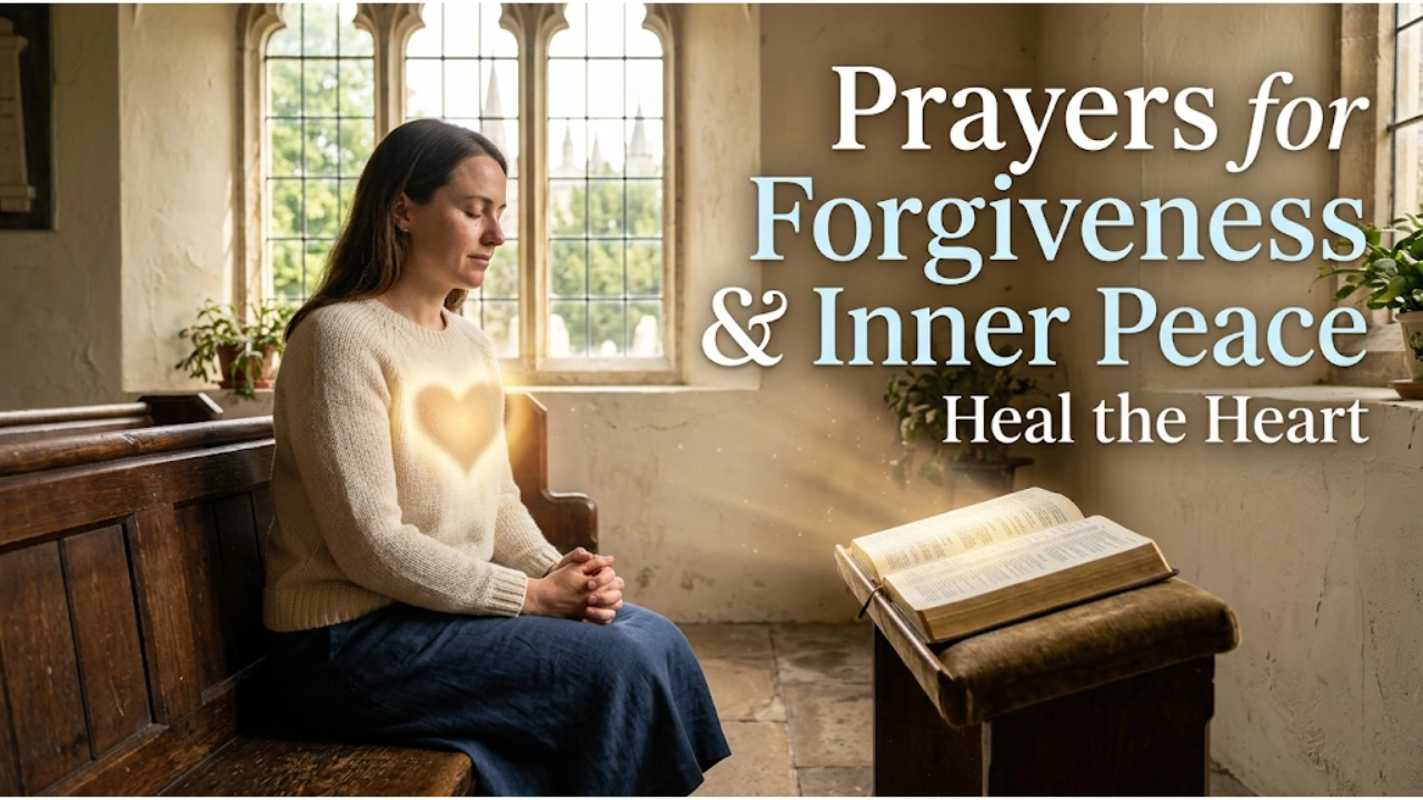 Best Prayers for Forgiveness and Inner Peace to Heal the Heart