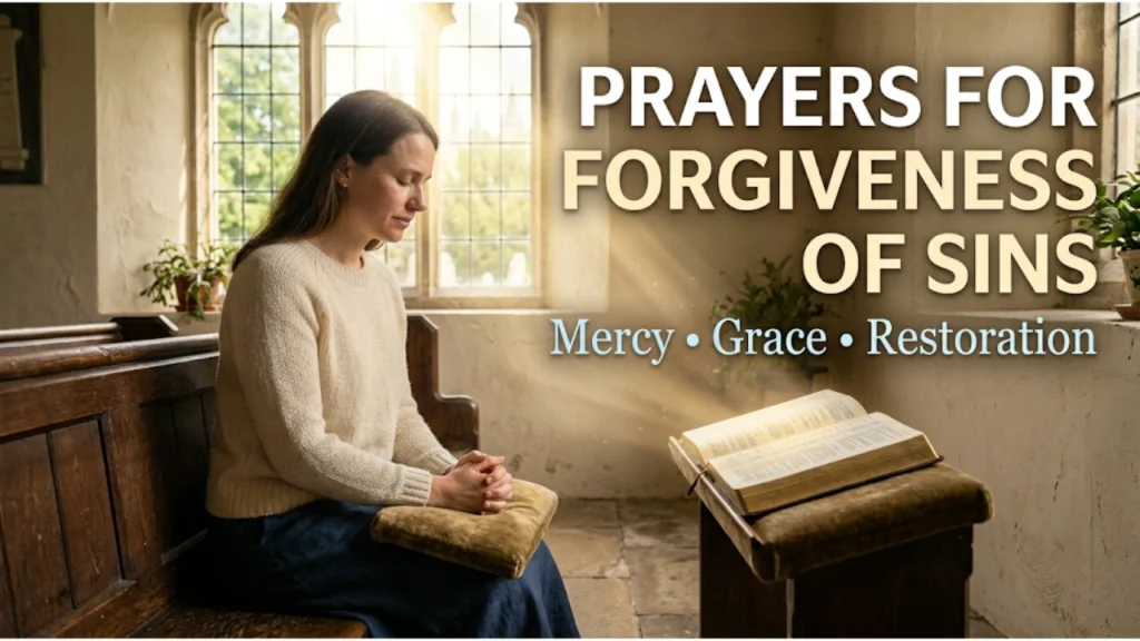 Best Prayers for Forgiveness of Sins Before God