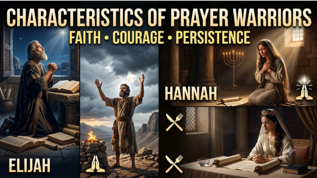 Characteristics of People Who Prayed in the Bible