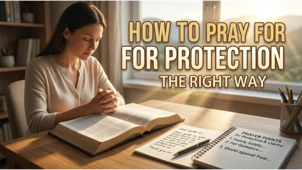 How to Pray for Protection the Right Way