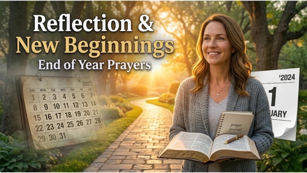 Prayers for End of Year Reflection and New Beginnings