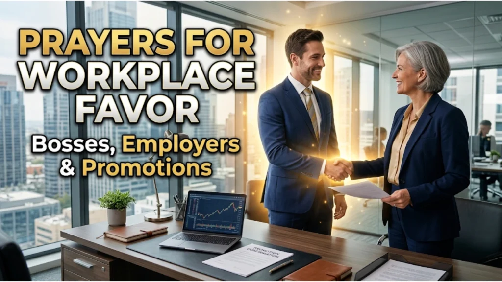 Prayers for Workplace Favor with Employers and Supervisors