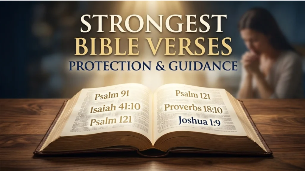 The Strongest Bible Verses for Protection and Guidance