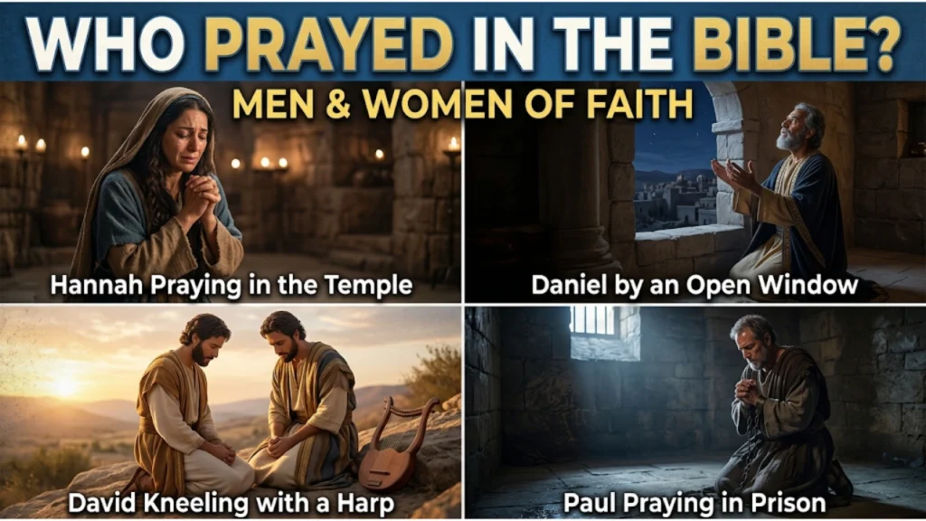 Who Are the People Who Prayed in the Bible?